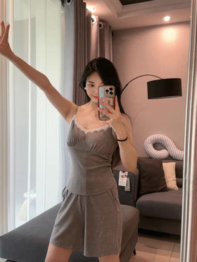 【合作款】2025新款凉感家居服睡衣吊带套装