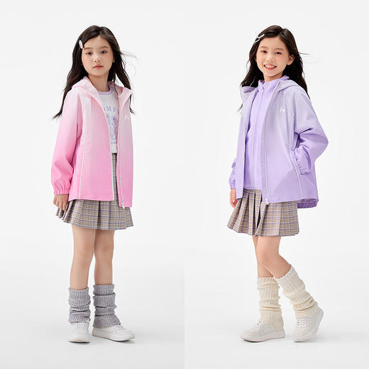 森马儿童外套2025秋新款三合一舒服衣防风三防女童两件套一衣三穿 商品图2