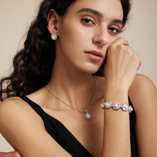 【于明加同款】Victoria维多利亚系列｜金/银丝珍珠手链（双色） 商品图3