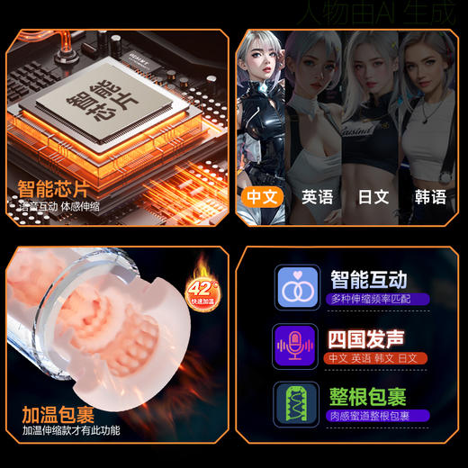 【视频讲解】领航者APP伸缩旋转飞机杯 商品图5