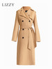 LIZZY 英伦风双面羊毛双排扣大衣外套6375 商品缩略图4