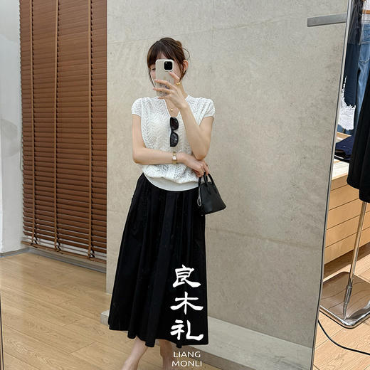 【预售7天】良木礼百褶半裙（98919） 商品图4