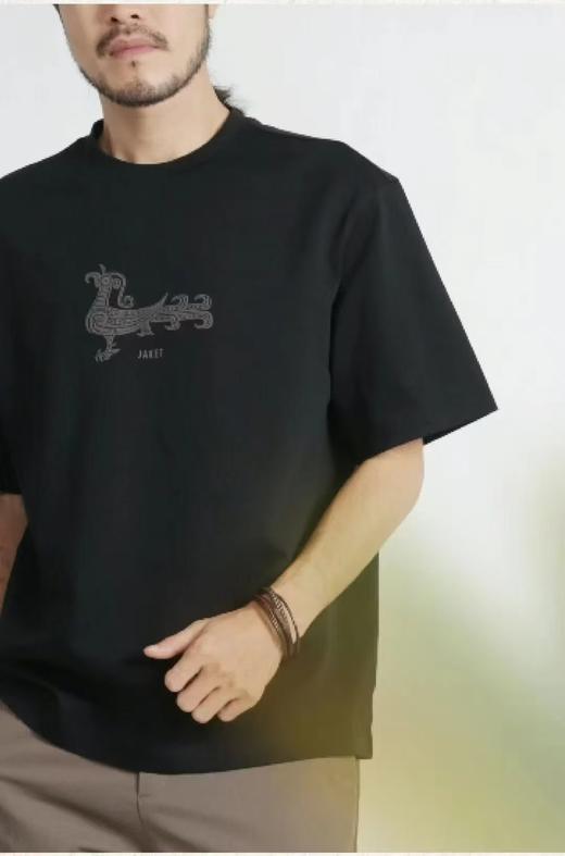 【8.8折】5楼JAKET 觉克鸿儒版全棉圆领T恤 吊牌价869现价765 商品图2