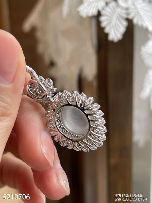 5210706，玻璃蛋面吊坠。具体价格微信咨询 商品图5