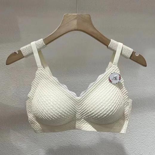 买1送1 无痕美背蕾丝文胸内衣女小胸聚拢防下垂亲肤舒适薄款无钢圈文胸罩 商品图7