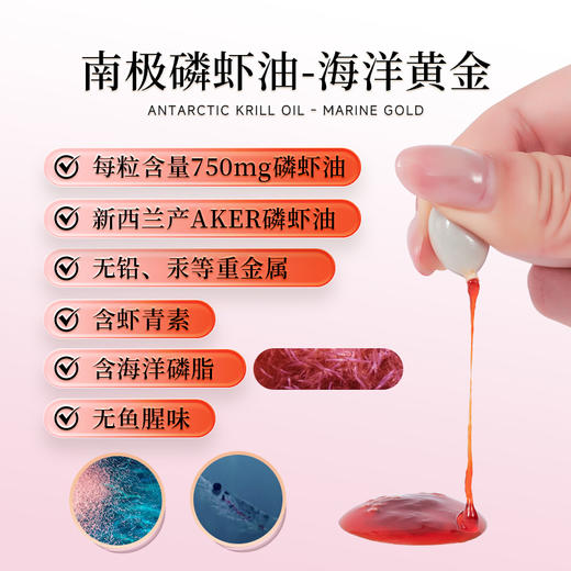 荷塔威-磷虾油蜂王浆凝胶糖果68.1 商品图6