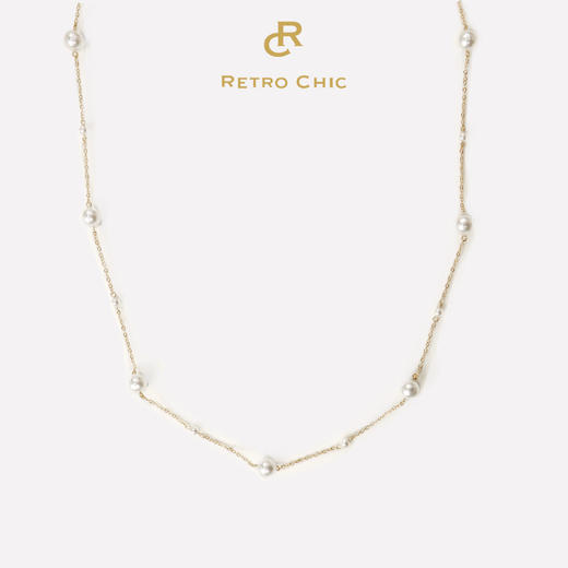 Garden of Eden 伊甸园系列 | 金丝繁星贝珠项链 商品图5