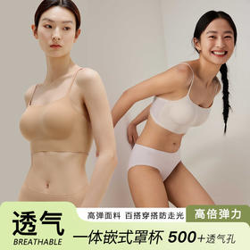 ¹日本代工厂【防走光内衣】无痕百搭背心式抹胸 不用再穿内衣  CF01-CRMM-BSPK