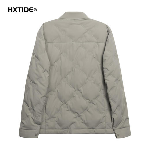 【断码清仓】HX 冬季短款翻领薄羽绒服90绒Y100440011101/02 商品图9