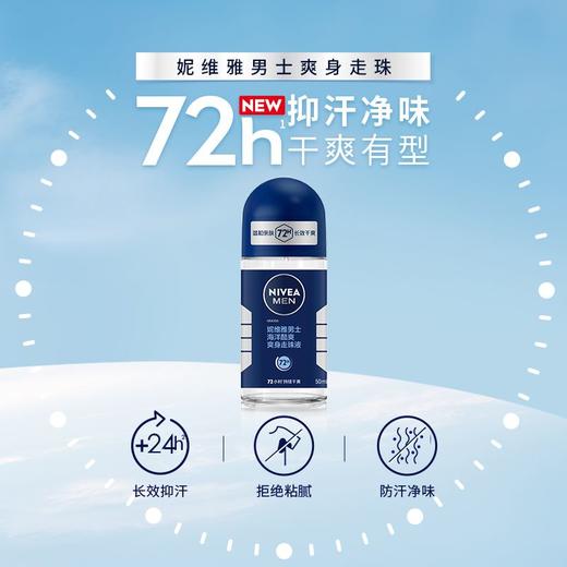 妮维雅50ml海洋酷爽爽身走珠液（男士专用） 商品图0
