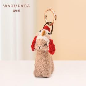 【订单实付低于299元，不发货】温暖驼 迷你编织羊驼挂饰-小母鸡  6972796114794-F .