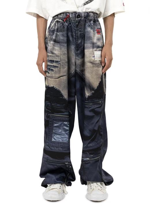 男款联名款3D印花长裤OS版019 商品图3