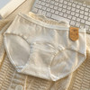 原棉加长裆部7A全棉抗菌女士纯棉内裤女中腰A类婴儿棉内裤 商品缩略图8