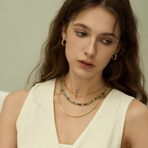 ARSIS｜秘密花园系列 彩虹守护串珠项链 商品图5