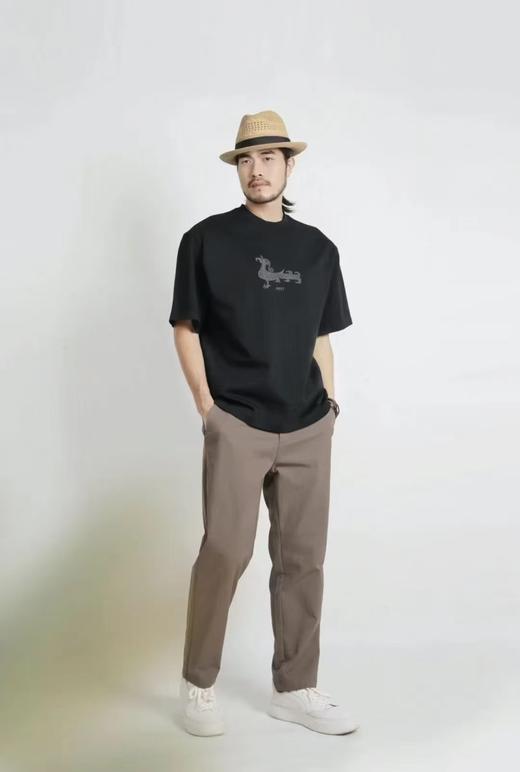 【8.8折】5楼JAKET 觉克鸿儒版全棉圆领T恤 吊牌价869现价765 商品图0