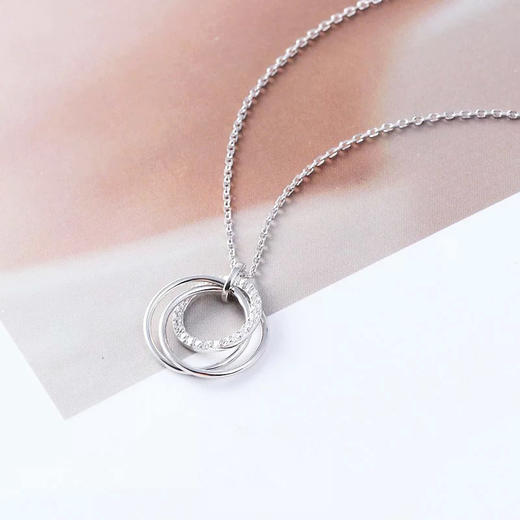 环环相扣轻奢项链纪念日百货162697023 商品图0