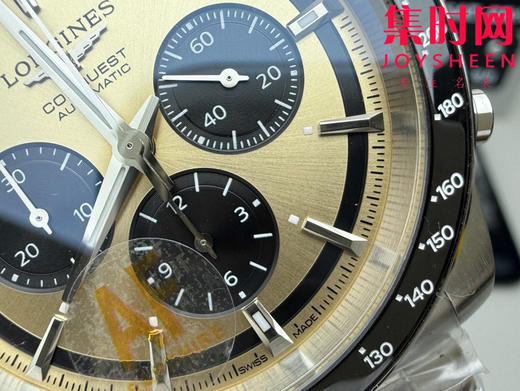 AF浪琴康卡斯计时系列 康卡斯悦动计时 男士腕表 钢带款 表径42mm 商品图4