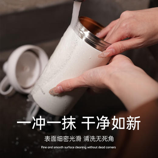 WARMSKY真健康覆钛内胆保温杯 抗菌99%水杯高颜值男女士生日礼物吸管杯 500ml 商品图7