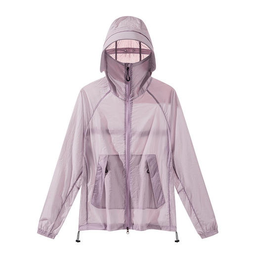 【YW】无忧购山系防晒衣夏季情侣款轻薄连帽防紫线外套 DRJ9617-8（截单后3-5天发货） 商品图8