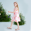mettekids儿童连衣裙2025夏季新款女童印花公主裙收腰纯棉裙子 商品缩略图4