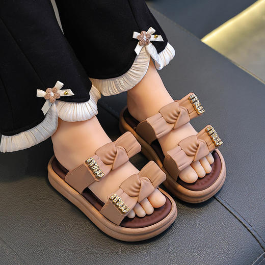 揭阳仓-儿童凉拖鞋踩屎感女童夏季卡通可爱防滑室内洗澡软底拖鞋宝宝拖鞋 商品图2