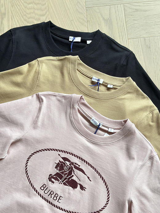 现货 THS-限时 女士 B家 骑士徽标印章款圆领T恤 3色 BH2605 商品图4