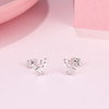 BY097412-A0-A0 周六福 一鹿有你耳钉925银耳扣时尚耳环银耳饰 商品缩略图1
