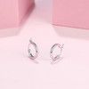 BY097158-A0-A0 周六福 银饰纯银耳钉S925银耳扣时尚百搭耳环耳饰 商品缩略图3