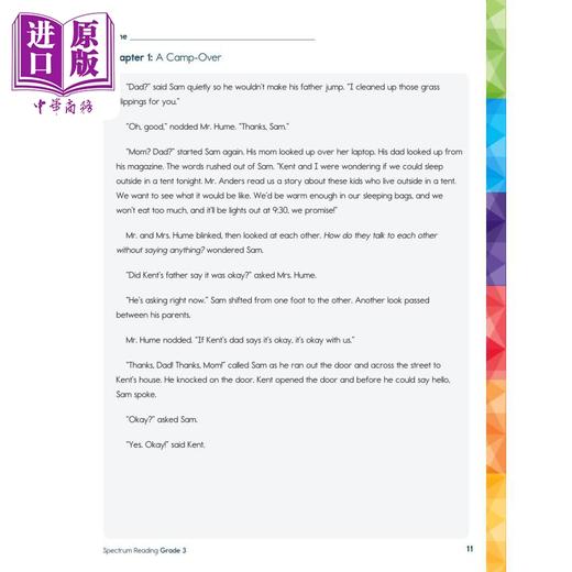【中商原版】光谱练习册 阅读系列 6年级 Carson Dellosa Spectrum Reading Grade 6 美国CarsonDellosa 英文原版进口教辅 商品图8