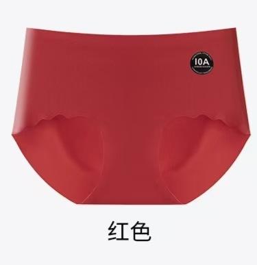 【独立包装10A抑菌奶皮内裤】16CM加长裆桑蚕丝底裆中腰亲肤舒适无痕内裤女士 商品图5