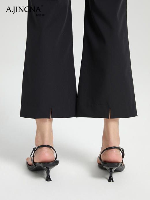 【夏日出行】阿菁娜速干凉爽九分通勤微喇裤F30X210030 商品图4