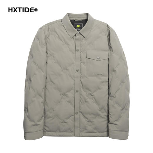 【断码清仓】HX 冬季短款翻领薄羽绒服90绒Y100440011101/02 商品图8