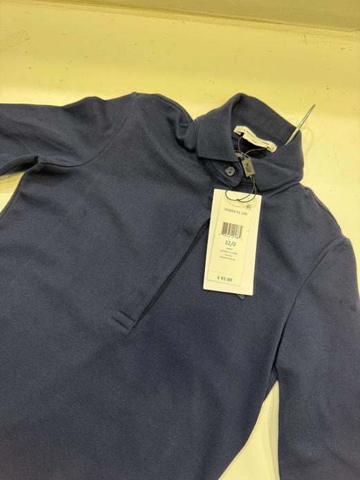 瑕疵Lacoste 女士夏季款修身纯色五分袖隐藏扣POLO衫PF6969 商品图1