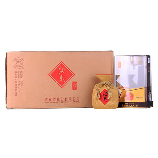 酒鬼酒鉴赏52度 透明装 500ml*1瓶 商品图4