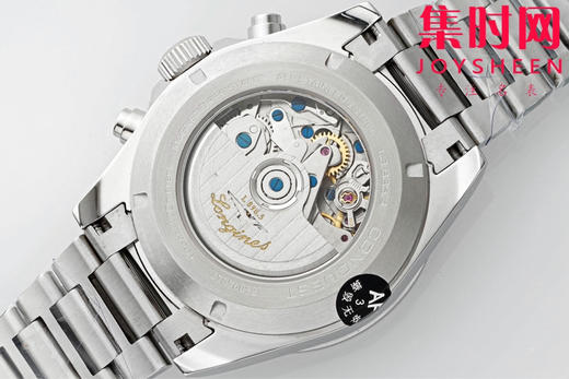AF浪琴康卡斯计时系列 康卡斯悦动计时 男士腕表 钢带款 表径42mm 商品图5