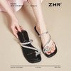 ZHR则则蝴蝶夹趾凉拖女2025夏季新款方头外穿拖鞋法式仙女凉拖鞋 商品缩略图9