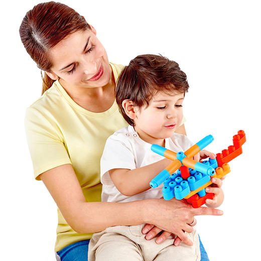 Hape软积木158粒盒装polym男孩女孩宝宝儿童管道益智拼装玩具礼物 商品图5