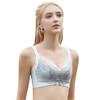 ZYQ-320  托玛琳文胸小胸聚拢夏季薄款透气舒适蕾丝调整型新款无骨女士内衣（单件） 商品缩略图4