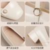 ZHR法式玛丽珍鞋女2025春季新款法式粗跟小皮鞋婚鞋复古百搭单鞋 商品缩略图3