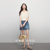 【周末秒杀】熙世界法式雪纺衬衫女夏季2025新款女装轻盈气质短袖绣花小衫上衣 商品缩略图2