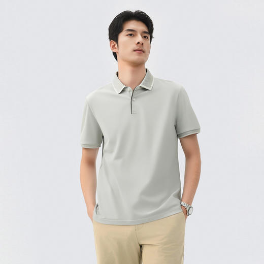 【凉感&7A级抗菌】圣得西男士短袖POLO衫商务休闲百搭T恤男款上衣 商品图1