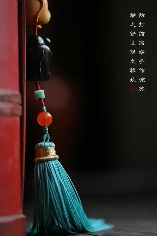 三不猴°黄杨木|紫檀|紫光檀挂件 商品图3