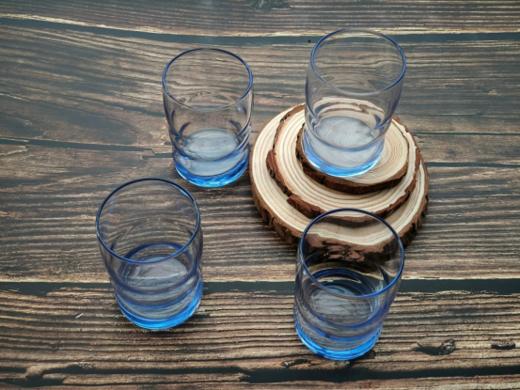 ✨今日 捡漏价💥 低至18.9元4个!! 超值福利【 🌸美国-利比克林顿幻彩玻璃杯】✅ 艺术化杯身线条，🔻握感舒适，饮用顺滑 ✅ 强度高，冷热都能装 商品图3