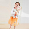 笛莎Deesha 童装女童套装2025秋新款女童“柿柿如意”织锦提花国风三件套 商品缩略图0