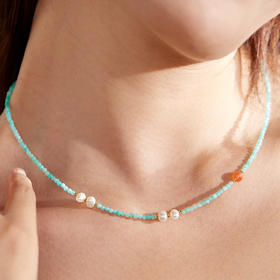 心选丨【下单任意2件送丝巾】Manreya玛芮雅夏日多巴胺系列丨多彩仲夏、水晶、天然石、珍珠的结合