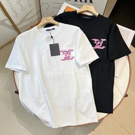 马户春夏季男士新款圆领短袖T恤