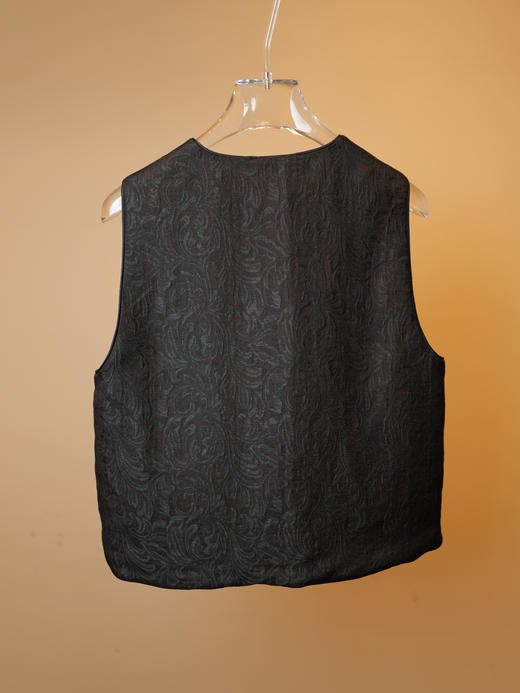 漫物记圆领双面马甲w244 商品图4