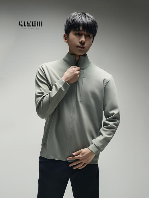 4158m轻户外轻行政  玄隐新国风立领休闲夹克 商品图10