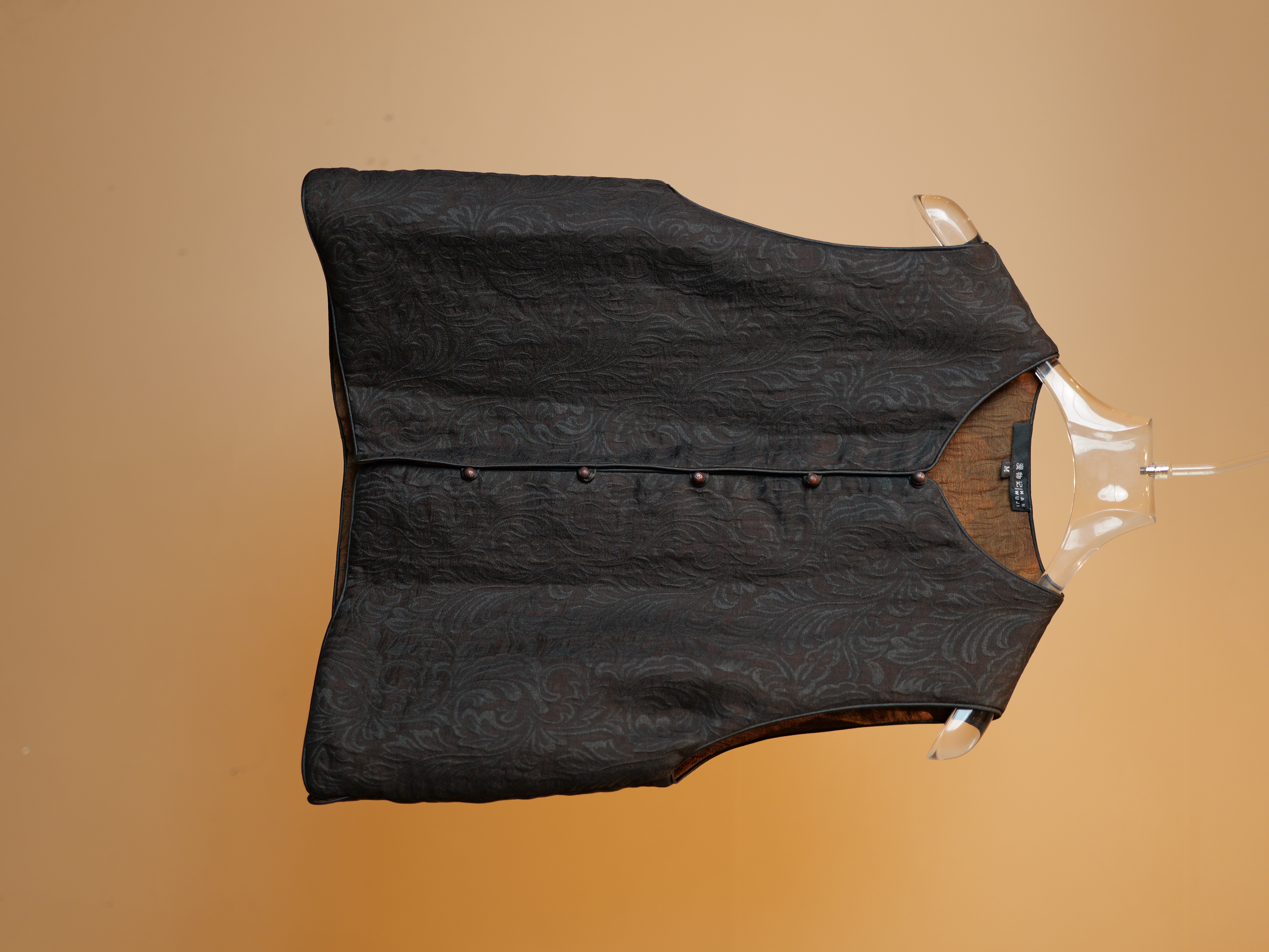 漫物记圆领双面马甲xys-w244