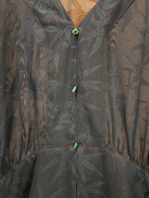 漫物记四经绞罗V领短上衣xys-w255 商品图1